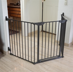SafeGate Constructor 1 sikkerhedsgitter, Mørkegrå